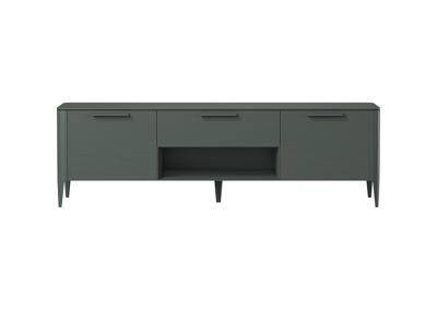 Мебель Ellipsefurniture Тумба Type oak под ТВ ширина 180 см (темно-серый) арт. TY010207270101