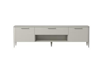 Мебель Ellipsefurniture Тумба Type oak под ТВ ширина 200 см (серо-бежевый) арт. TY010205280101