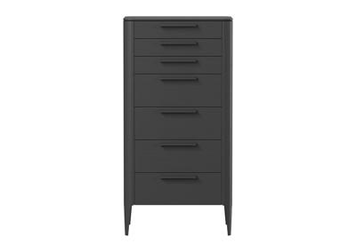 Мебель Ellipsefurniture Комод Type oak высокии? 7 ящиков (черный) арт. TY010208120101