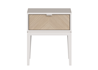 Мебель Ellipsefurniture Тумба прикроватная Fjord 1 ящик (белый) арт. FJ010101060101