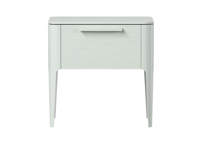 Мебель Ellipsefurniture Тумба прикроватная Type oak 1 ящик (белый) арт. TY010202290101