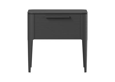 Мебель Ellipsefurniture Тумба прикроватная Type oak 1 ящик (черный) арт. TY010208290101