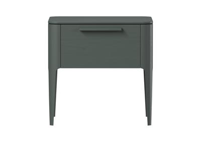 Мебель Ellipsefurniture Тумба прикроватная Type oak 1 ящик (темно-серый) арт. TY010207290101