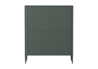 Мебель Ellipsefurniture Шкаф Type oak 4 двери (темно-серый) арт. TY010207320101