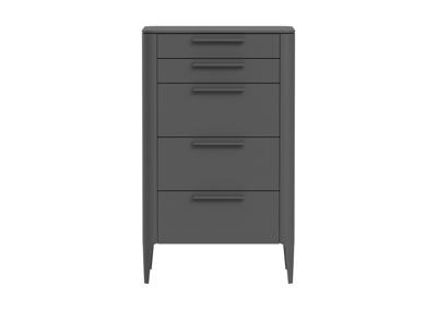 Мебель Ellipsefurniture Комод Type высокии? 5 ящиков (темно-серый) арт. TY010306110101