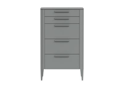 Мебель Ellipsefurniture Комод Type высокии? 5 ящиков (серый) арт. TY010303110101