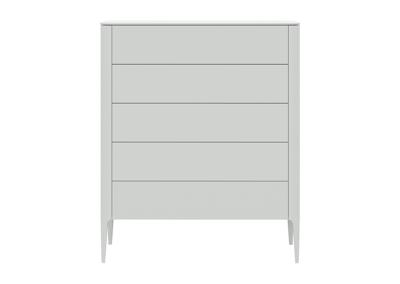 Мебель Ellipsefurniture Комод Type 5 ящиков ширина 100 см (белый) арт. TY010301380101