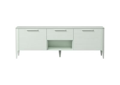 Мебель Ellipsefurniture Тумба Type oak под ТВ ширина 160 см (белый) арт. TY010202260101