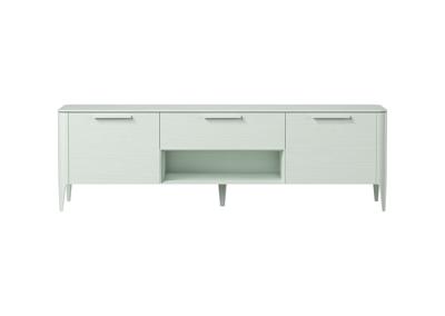 Мебель Ellipsefurniture Тумба Type oak под ТВ ширина 180 см (белый) арт. TY010202270101