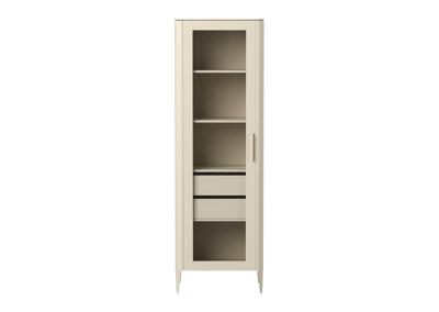 Мебель Ellipsefurniture Витрина Type oak стеклянная высота 200 см L (дымка) арт. ZN-399574