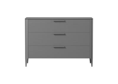 Мебель Ellipsefurniture Комод Type oak 3 ящика ширина 120 см (серый) арт. TY010203060101