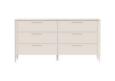 Мебель Ellipsefurniture Комод Type 6 ящиков ширина 170 см (молочный) арт. TY010305090101