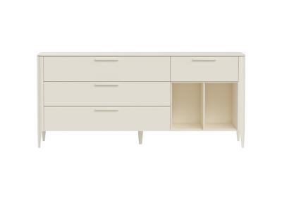 Мебель Ellipsefurniture Тумба Type 4 ящика 2 полки ширина 180 см (дымка) арт. TY01310213534
