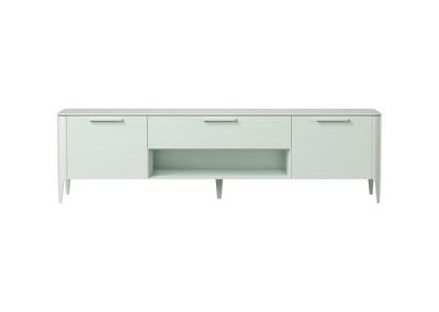 Мебель Ellipsefurniture Тумба Type oak под ТВ ширина 200 см (белый) арт. TY010202280101