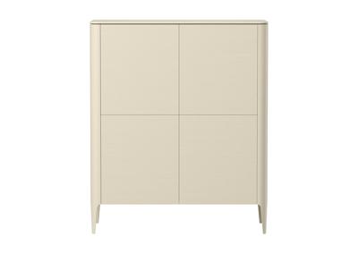 Мебель Ellipsefurniture Шкаф Type oak 4 двери (молочный) арт. TY010206320101