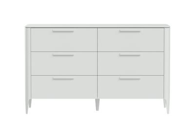 Мебель Ellipsefurniture Комод Type 6 ящиков ширина 140 см (белый) арт. TY010301080101