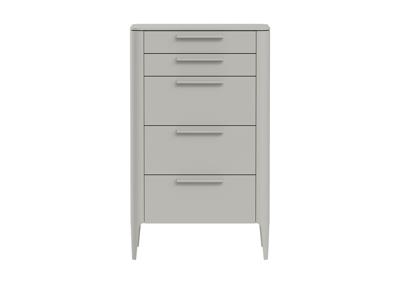 Мебель Ellipsefurniture Комод Type высокии? 5 ящиков (серо-бежевый) арт. TY010304110101
