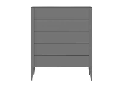 Мебель Ellipsefurniture Комод Type 5 ящиков ширина 100 см (серый) арт. TY010303380101