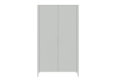 Мебель Ellipsefurniture Шкаф Type 2-х створчатый высокий (светло-серый) арт. TY010302420101