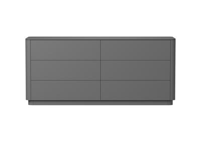 Мебель Ellipsefurniture Комод Tammi 6 ящиков ширина 170 см (серый) арт. TM010205040101