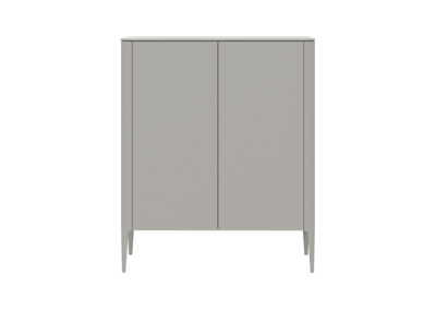 Мебель Ellipsefurniture Шкаф Type 2 двери низкий (серо-бежевый) арт. TY010304400101