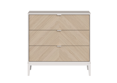 Мебель Ellipsefurniture Комод Fjord 3 ящика (белый) арт. FJ010101030101