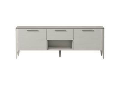 Мебель Ellipsefurniture Тумба Type oak под ТВ ширина 160 см (серо-бежевый) арт. TY010205260101