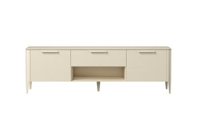 Мебель Ellipsefurniture Тумба Type oak под ТВ ширина 180 см (молочный) арт. TY010206270101