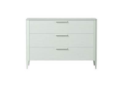 Мебель Ellipsefurniture Комод Type oak 3 ящика ширина 120 см (белый) арт. TY010202060101