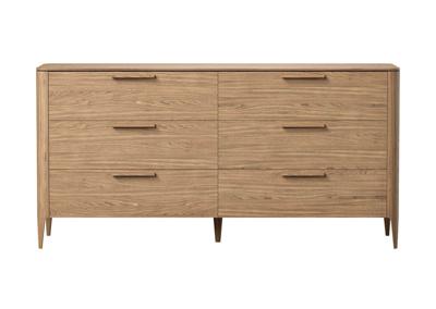 Мебель Ellipsefurniture Комод Type oak 6 ящиков ширина 170 см (натуральный дуб) арт. TY010201100101