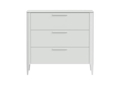 Мебель Ellipsefurniture Комод Type 3 ящика ширина 90 см (белый) арт. TY010301070101