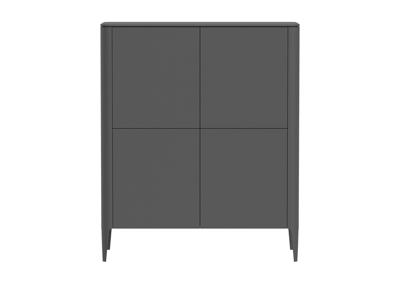 Мебель Ellipsefurniture Шкаф Type 4 двери (темно-серый) арт. TY010306340101