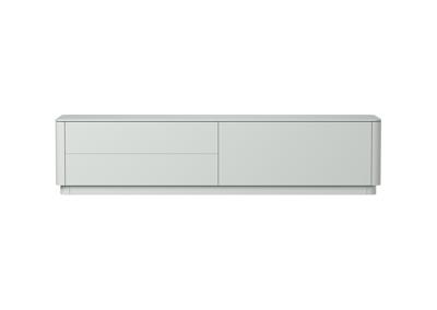 Мебель Ellipsefurniture Тумба Tammi под ТВ 2 ящика откидная дверь (светло-серый) арт. TM010204130101