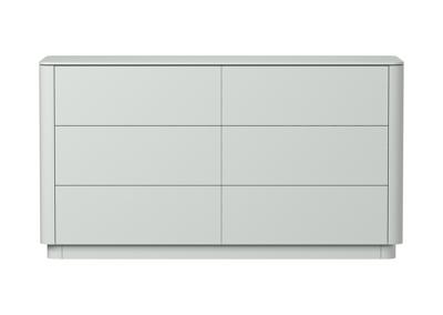 Мебель Ellipsefurniture Комод Tammi 6 ящиков ширина 140 см (светло-серый) арт. TM010204030101