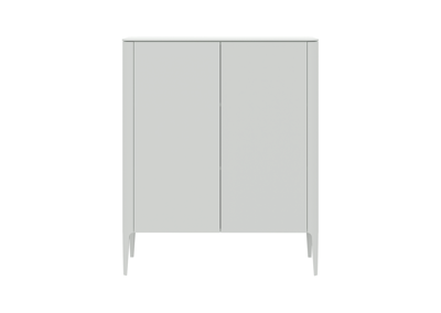 Мебель Ellipsefurniture Шкаф Type 2 двери низкий (белый) арт. TY010301400101