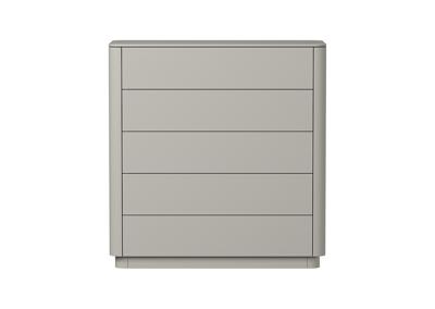 Мебель Ellipsefurniture Комод Tammi 5 ящиков ширина 100 см (серо-бежевый) арт. TM010202210101