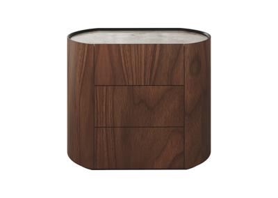 Мебель Ellipsefurniture Комод Lagom 3 ящика ширина 90 см (орех, камень OV) арт. LG01436712429