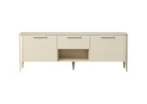 Мебель Ellipsefurniture Тумба Type oak под ТВ ширина 160 см (молочный) арт. TY010206260101