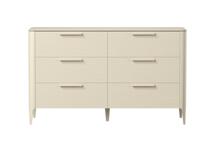 Мебель Ellipsefurniture Комод Type oak 6 ящиков ширина 140 см (молочный) арт. TY010206090101