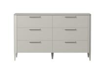Мебель Ellipsefurniture Комод Type oak 6 ящиков ширина 170 см (серо-бежевый) арт. TY010205100101
