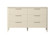 Мебель Ellipsefurniture Комод Type oak 6 ящиков ширина 170 см (молочный) арт. TY010206100101