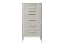 Мебель Ellipsefurniture Комод Type oak высокии? 7 ящиков (серо-бежевый) арт. TY010205120101
