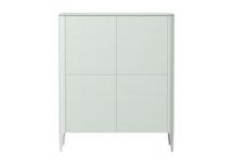 Мебель Ellipsefurniture Шкаф Type oak 4 двери (белый) арт. TY010202320101