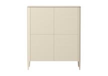 Мебель Ellipsefurniture Шкаф Type oak 4 двери (молочный) арт. TY010206320101