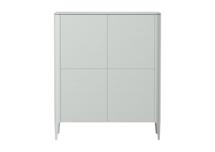 Мебель Ellipsefurniture Шкаф Type oak 4 двери (светло-серый) арт. TY010204320101