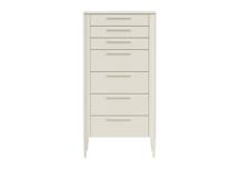 Мебель Ellipsefurniture Комод Type высокии? 7 ящиков (молочный) арт. TY010305120101