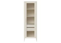 Мебель Ellipsefurniture Витрина Type стеклянная высота 200 см R (молочный) арт. TYR10305030101