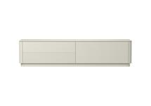 Мебель Ellipsefurniture Тумба Tammi под ТВ 2 ящика откидная дверь (молочный) арт. TM010203130101