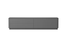Мебель Ellipsefurniture Тумба Tammi под ТВ 2 ящика откидная дверь (серый) арт. TM010205130101