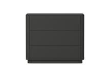 Мебель Ellipsefurniture Комод Tammi 3 ящика ширина 90 см (черный) арт. TM010206010101